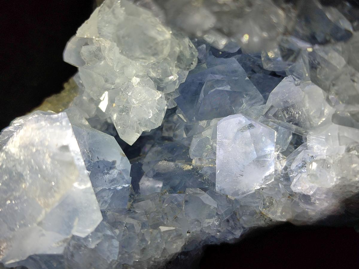 Natural Large Blue Celestite Specimen x 1 From Sakoany, Madagascar - Toprock Gemstones and Minerals 