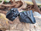 Natural Schorl Black Tourmaline Specimens x 12 From Erongo, Namibia - Toprock Gemstones and Minerals 