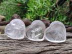 Polished Mix of Mineral Gemstone Hearts x 12 From Madagascar - Toprock Gemstones and Minerals 