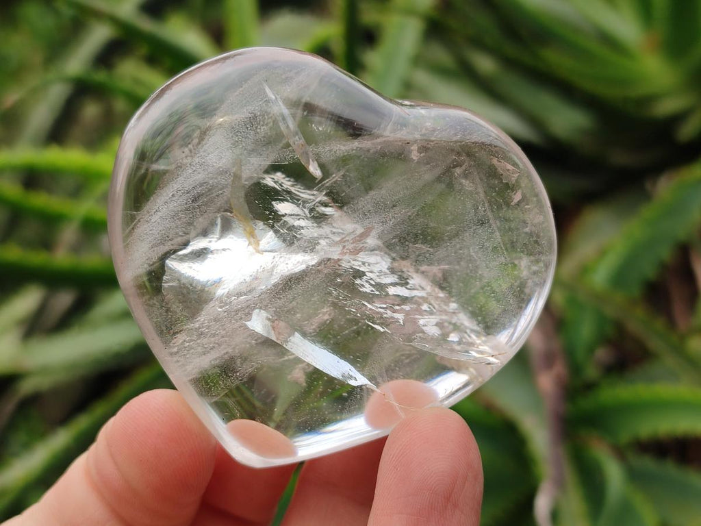 Polished Mix of Mineral Gemstone Hearts x 12 From Madagascar - Toprock Gemstones and Minerals 