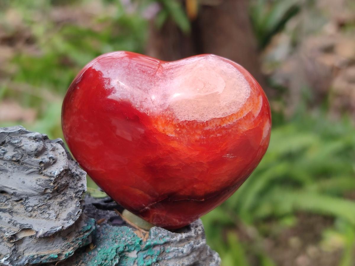 Polished Mix of Mineral Gemstone Hearts x 12 From Madagascar - Toprock Gemstones and Minerals 
