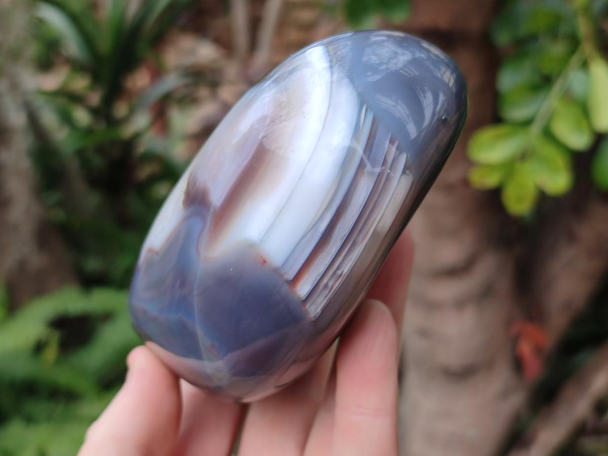 Polished Red Shashe River Agate Standing Display Pieces x 2 From Shashe River, Zimbabwe - Toprock Gemstones and Minerals 