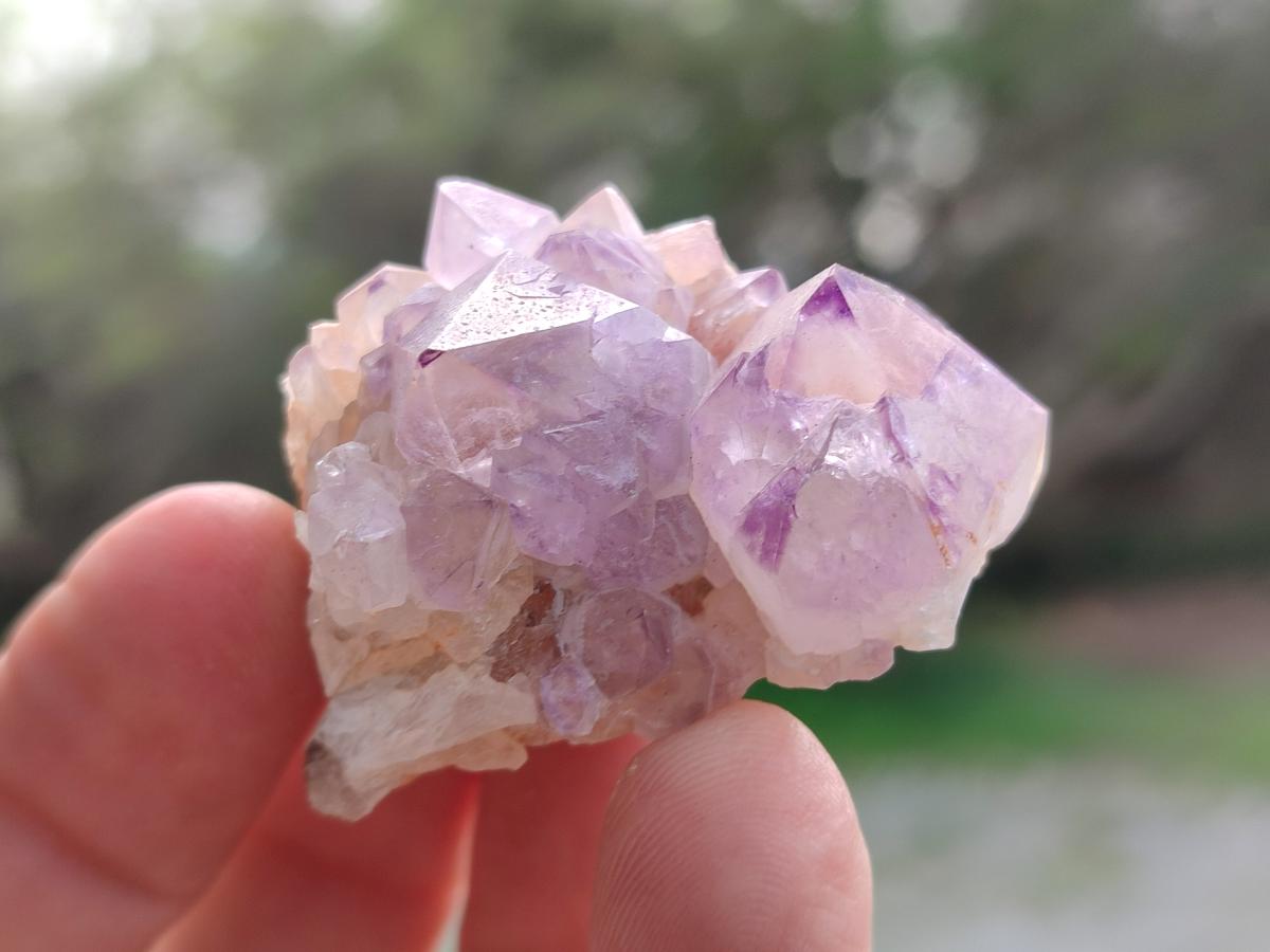 Natural Small Spirit Amethyst Crystals and Clusters x 35 From Boekenhouthoek, South Africa - Toprock Gemstones and Minerals 