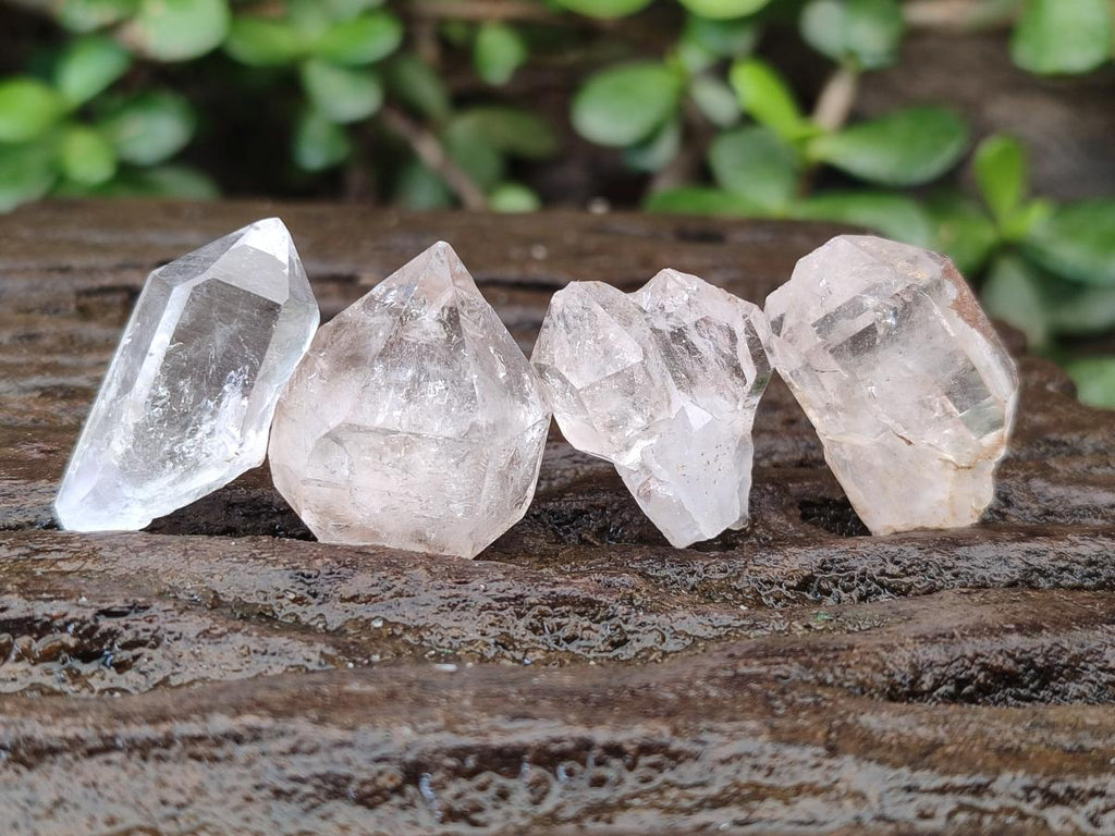 Natural Mini Mix of Window Quartz Crystals x 74 From Brandberg, Namibia - Toprock Gemstones and Minerals 