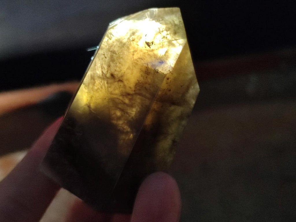 Polished Dark Morion Smokey Quartz Crystals x 6 From Madagascar - Toprock Gemstones and Minerals 