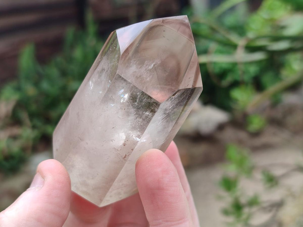 Polished Dark Morion Smokey Quartz Crystals x 6 From Madagascar - Toprock Gemstones and Minerals 