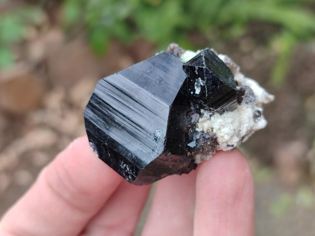 Natural Schorl Black Tourmaline Specimens x 35 From Erongo, Namibia - Toprock Gemstones and Minerals 