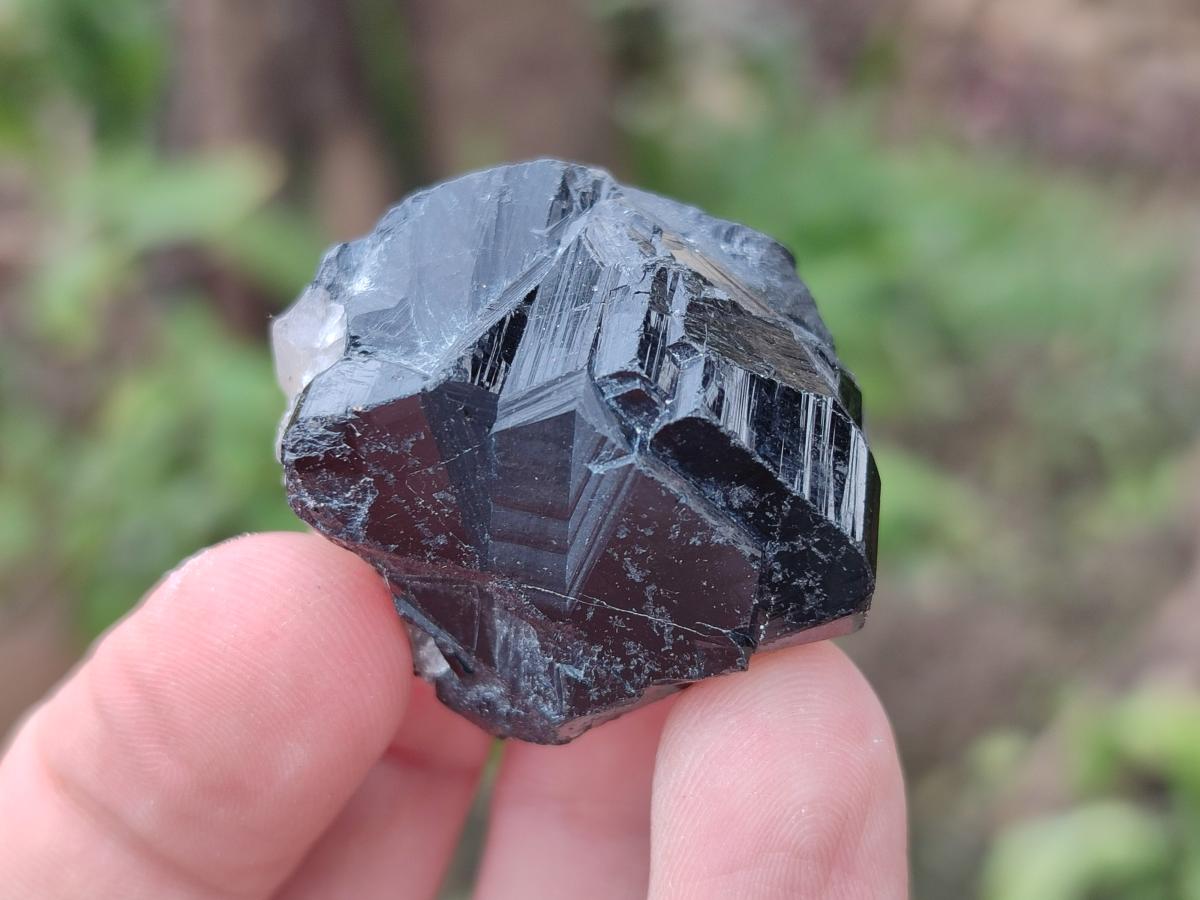 Natural Schorl Black Tourmaline Specimens x 35 From Erongo, Namibia - Toprock Gemstones and Minerals 