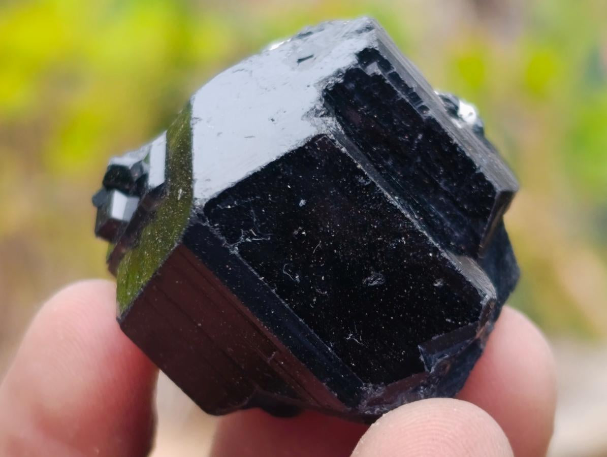 Natural Schorl Black Tourmaline Crystal Specimens x 70 From Erongo, Namibia