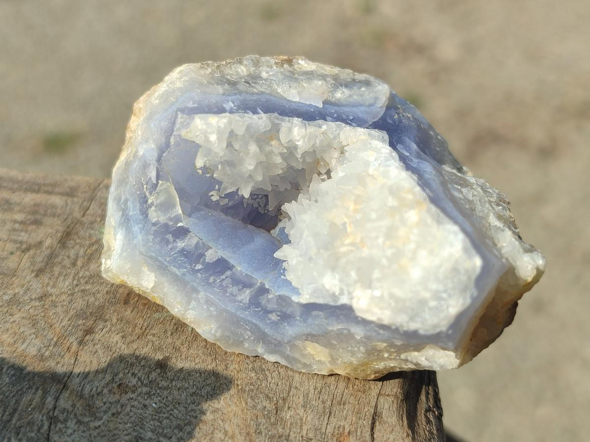 Natural Blue Lace Agate Specimens x 35 From Nsanje, Malawi - Toprock Gemstones and Minerals 