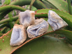 Natural Blue Lace Agate Specimens x 35 From Nsanje, Malawi - Toprock Gemstones and Minerals 