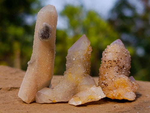Natural Spirit Quartz Single Crystals x 70 From Boekenhouthoek, South Africa - Toprock Gemstones and Minerals 