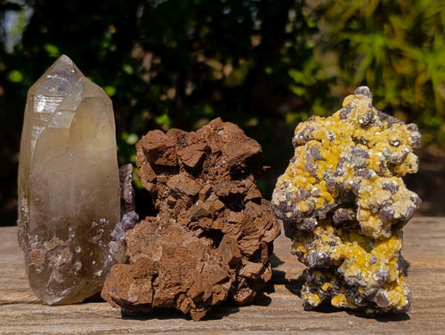 Natural Mix of Mineral Specimens x 6 From Erongo, Namibia - Toprock Gemstones and Minerals 