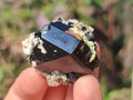 Natural Schorl Black Tourmaline with Associated Minerals x 36 From Erongo, Namibia - Toprock Gemstones and Minerals 