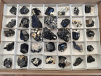 Natural Schorl Black Tourmaline with Associated Minerals x 36 From Erongo, Namibia - Toprock Gemstones and Minerals 