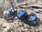 Natural Schorl Black Tourmaline with Associated Minerals x 36 From Erongo, Namibia - Toprock Gemstones and Minerals 