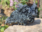 Natural Cabinet Size Schorl Black Tourmaline Clusters with Associated Minerals x 4 From Erongo, Namibia - Toprock Gemstones and Minerals 