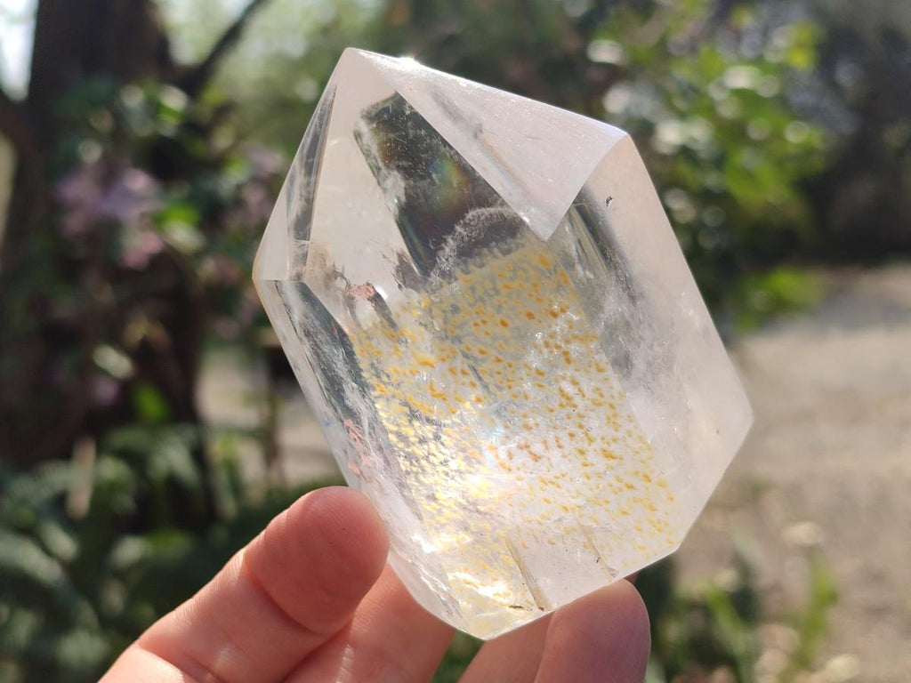 Polished Clear Quartz Crystals x 8 From Madagascar - Toprock Gemstones and Minerals 
