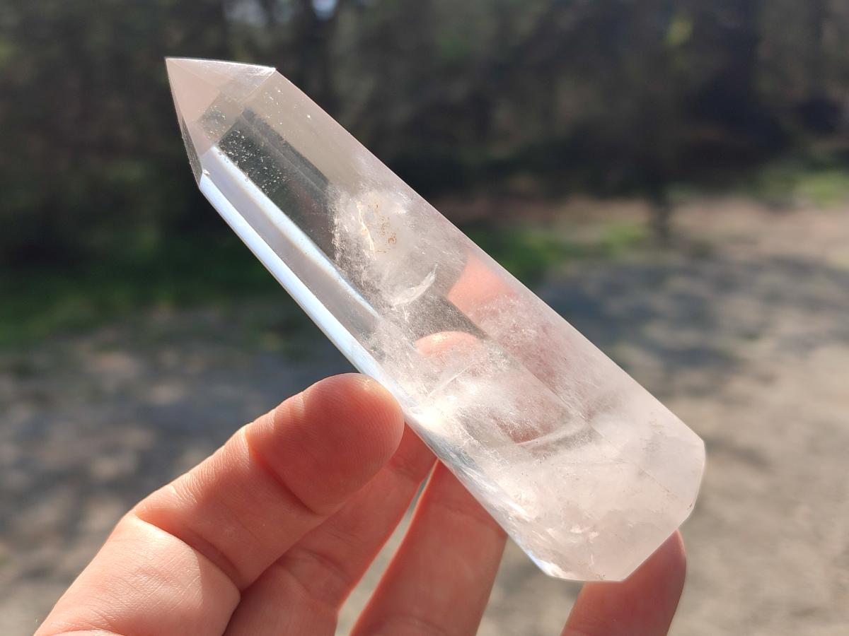 Polished Clear Quartz Crystals x 8 From Madagascar - Toprock Gemstones and Minerals 