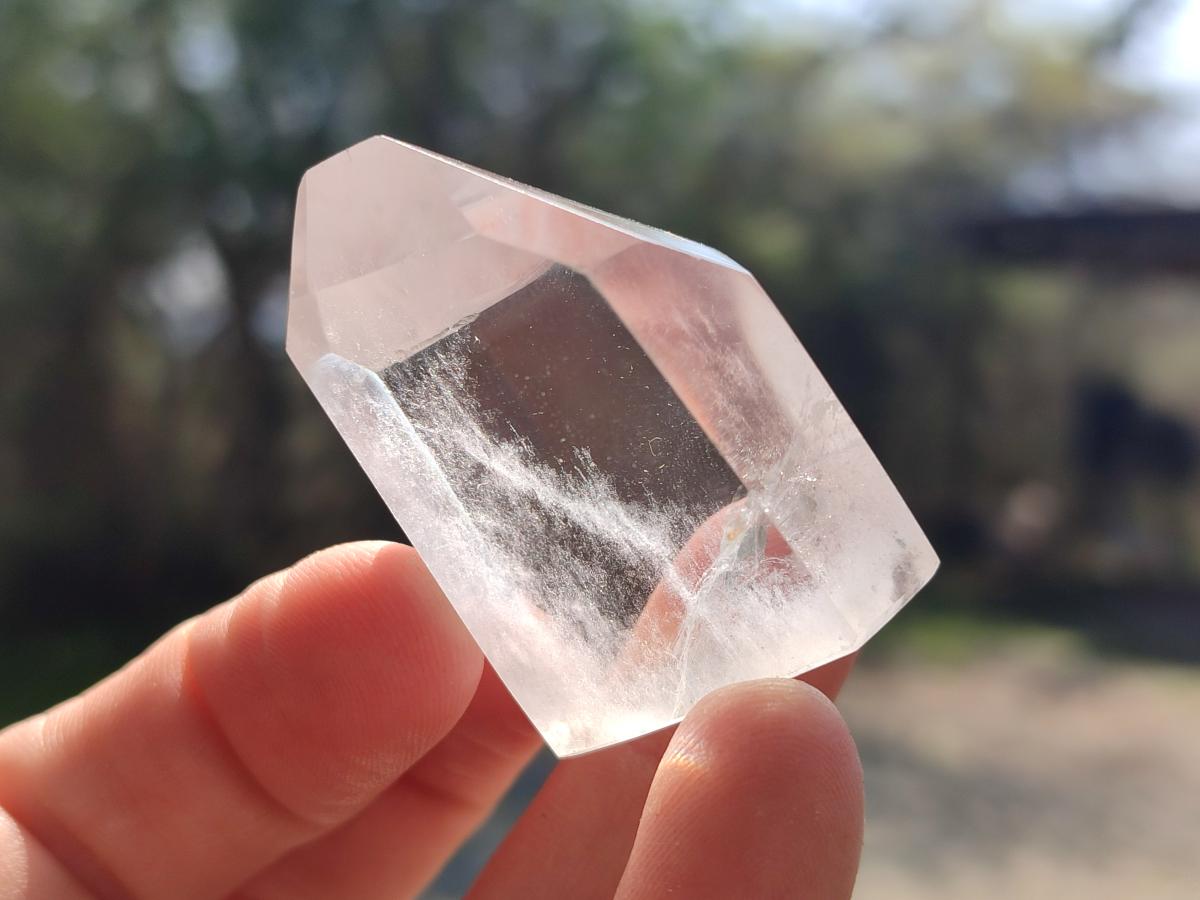 Polished Clear Quartz Crystals x 8 From Madagascar - Toprock Gemstones and Minerals 