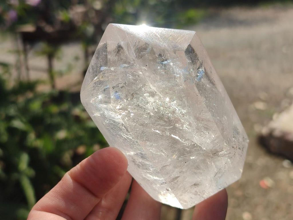 Polished Clear Quartz Crystals x 8 From Madagascar - Toprock Gemstones and Minerals 