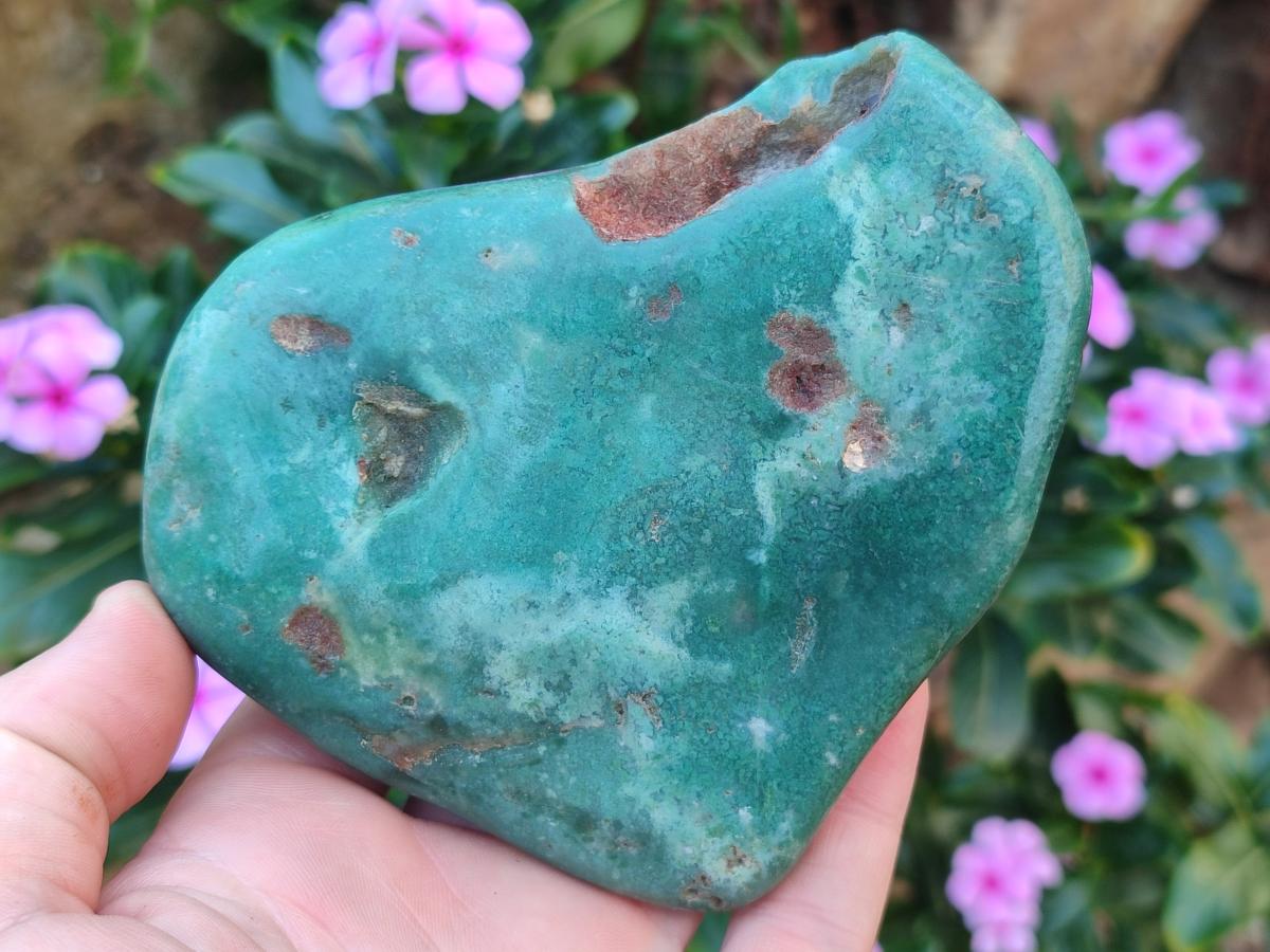 Polished and Natural Large Mtorolite Free Forms x 3 From Mutorashanga, Zimbabwe - Toprock Gemstones and Minerals 