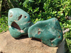 Polished and Natural Large Mtorolite Free Forms x 3 From Mutorashanga, Zimbabwe - Toprock Gemstones and Minerals 