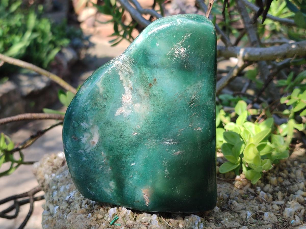 Polished and Natural Large Mtorolite Free Forms x 3 From Mutorashanga, Zimbabwe - Toprock Gemstones and Minerals 