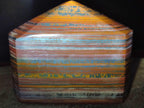 Polished Banded Tiger Iron Display Crystals x 3 From South Africa - Toprock Gemstones and Minerals 