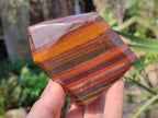Polished Banded Tiger Iron Display Crystals x 3 From South Africa - Toprock Gemstones and Minerals 