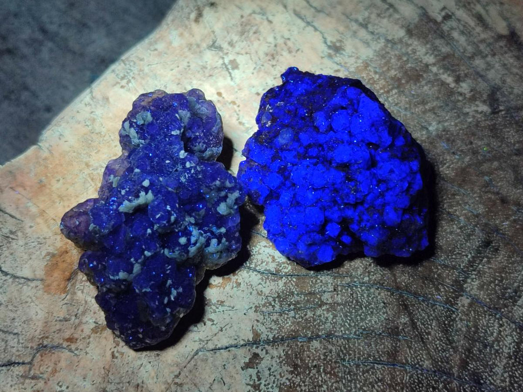 Natural Mix of Fluorite Specimens x 44 From Namibia - Toprock Gemstones and Minerals 