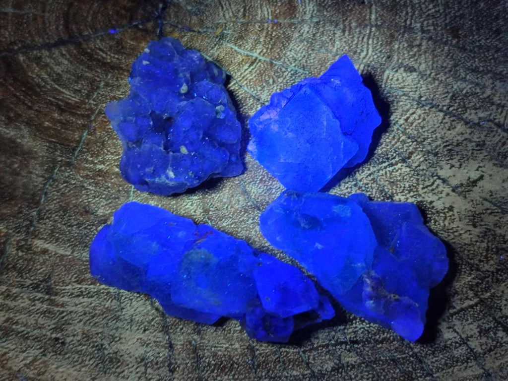 Natural Mix of Fluorite Specimens x 44 From Namibia - Toprock Gemstones and Minerals 
