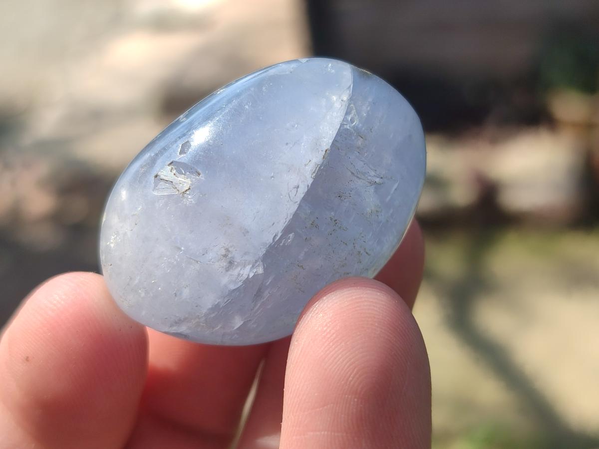 Polished Blue Celestite Free Forms x 35 From Sakoany, Madagascar - Toprock Gemstones and Minerals 