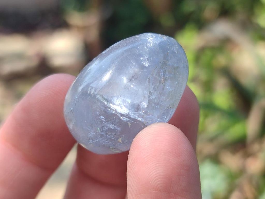 Polished Blue Celestite Free Forms x 35 From Sakoany, Madagascar - Toprock Gemstones and Minerals 