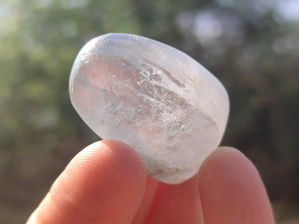 Polished Blue Celestite Free Forms x 35 From Sakoany, Madagascar - Toprock Gemstones and Minerals 