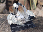 Natural Smokey Quartz Clusters with Associated Minerals x 2 From Erongo, Namibia - Toprock Gemstones and Minerals 