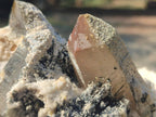 Natural Smokey Quartz Clusters with Associated Minerals x 2 From Erongo, Namibia - Toprock Gemstones and Minerals 