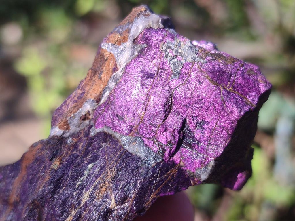 Natural Metallic Cobbed Purpurite Specimens x 12 From Erongo, Namibia - Toprock Gemstones and Minerals 