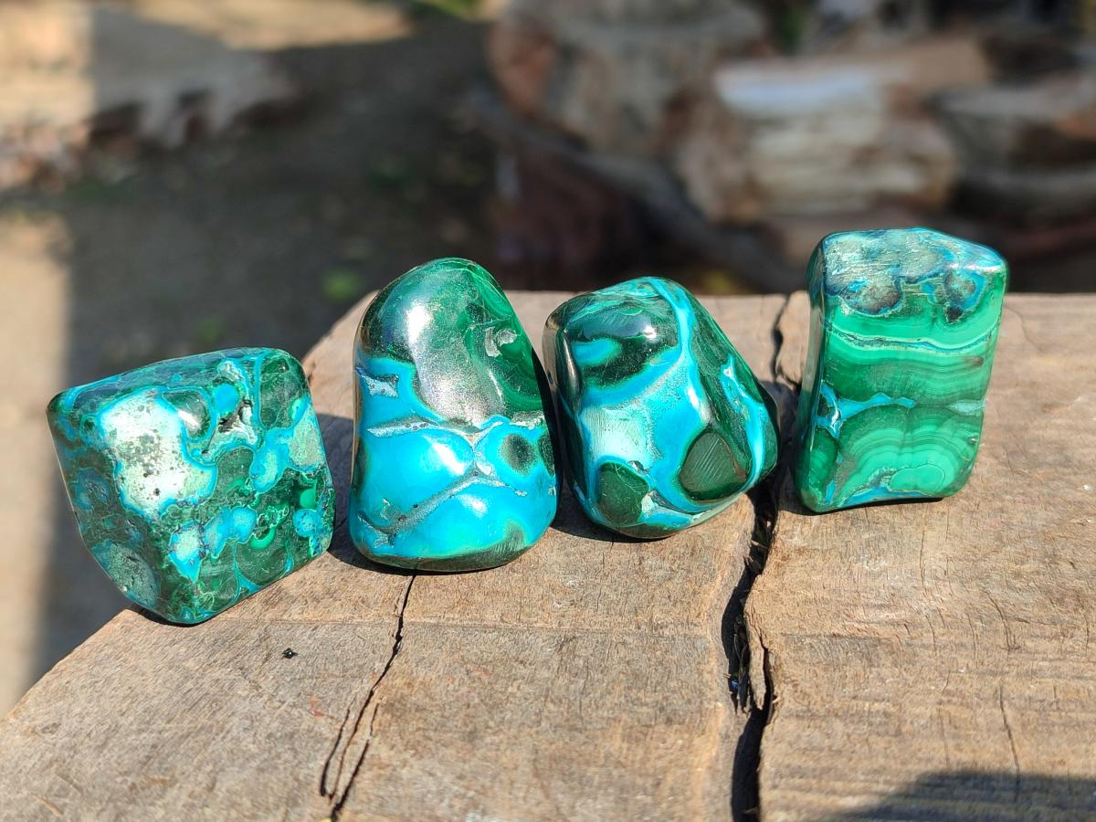 Polished Malacolla Free Forms x 35 From Kulukuluku, Congo - Toprock Gemstones and Minerals 