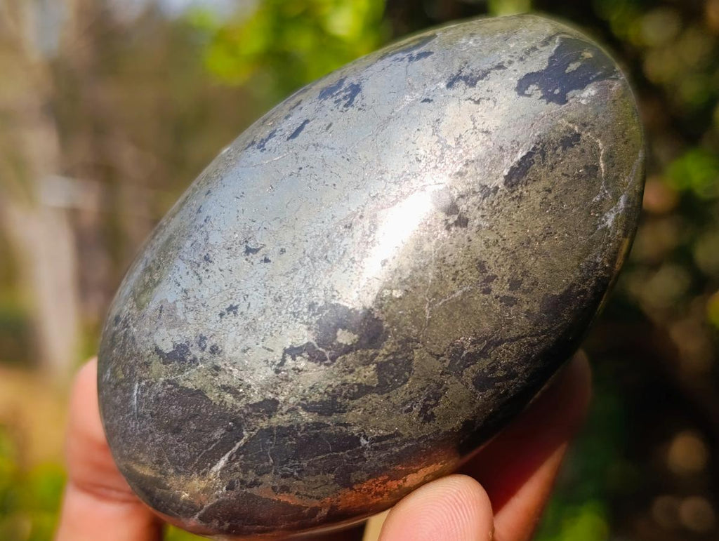 Polished Basalt Pharaoh Stone Free Forms x 4 From Iron Duke Mine, Zimbabwe - Toprock Gemstones and Minerals 