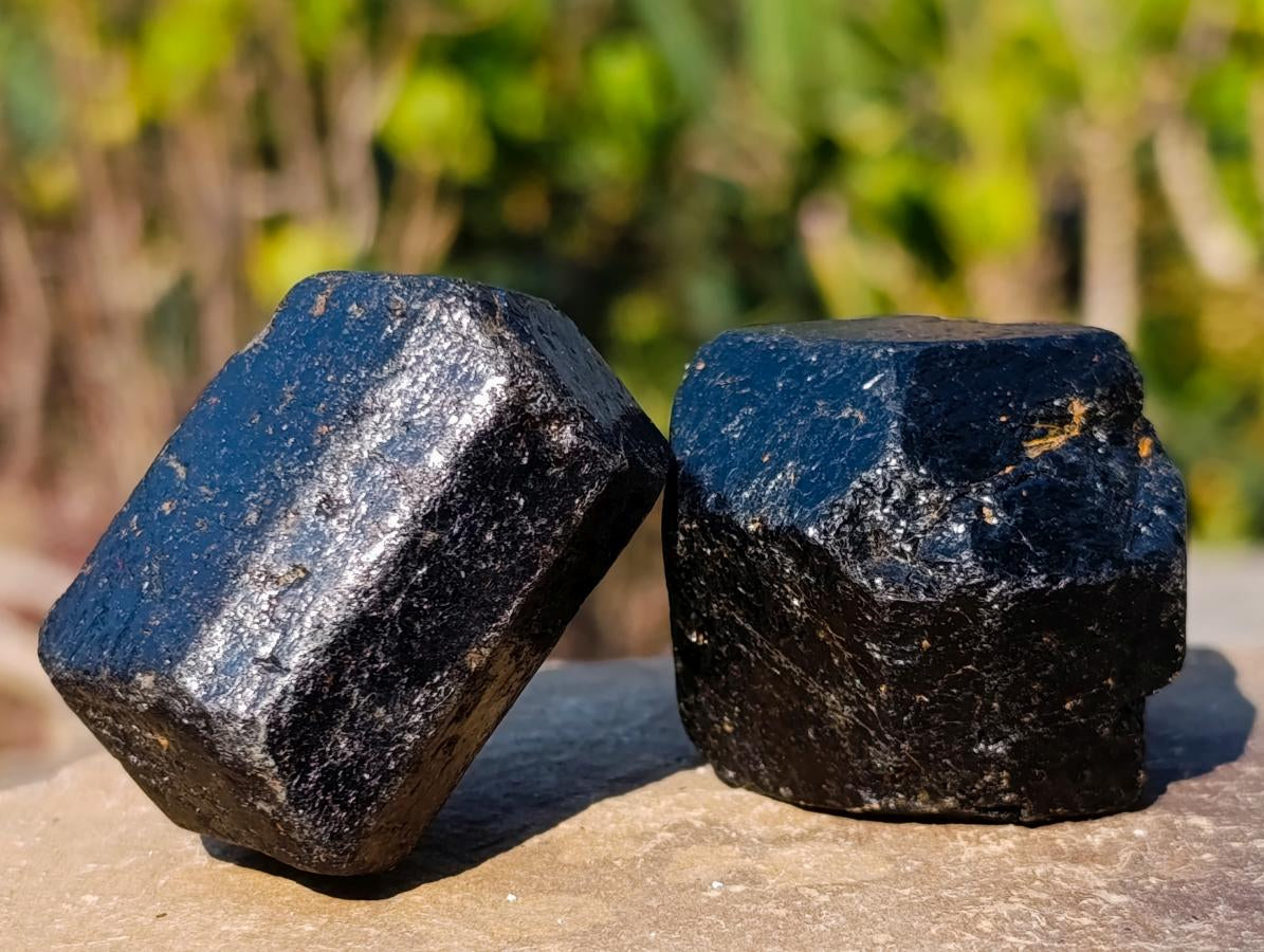 Natural Schorl Black Tourmaline Crystals x 111 From Zimbabwe - Toprock Gemstones and Minerals 