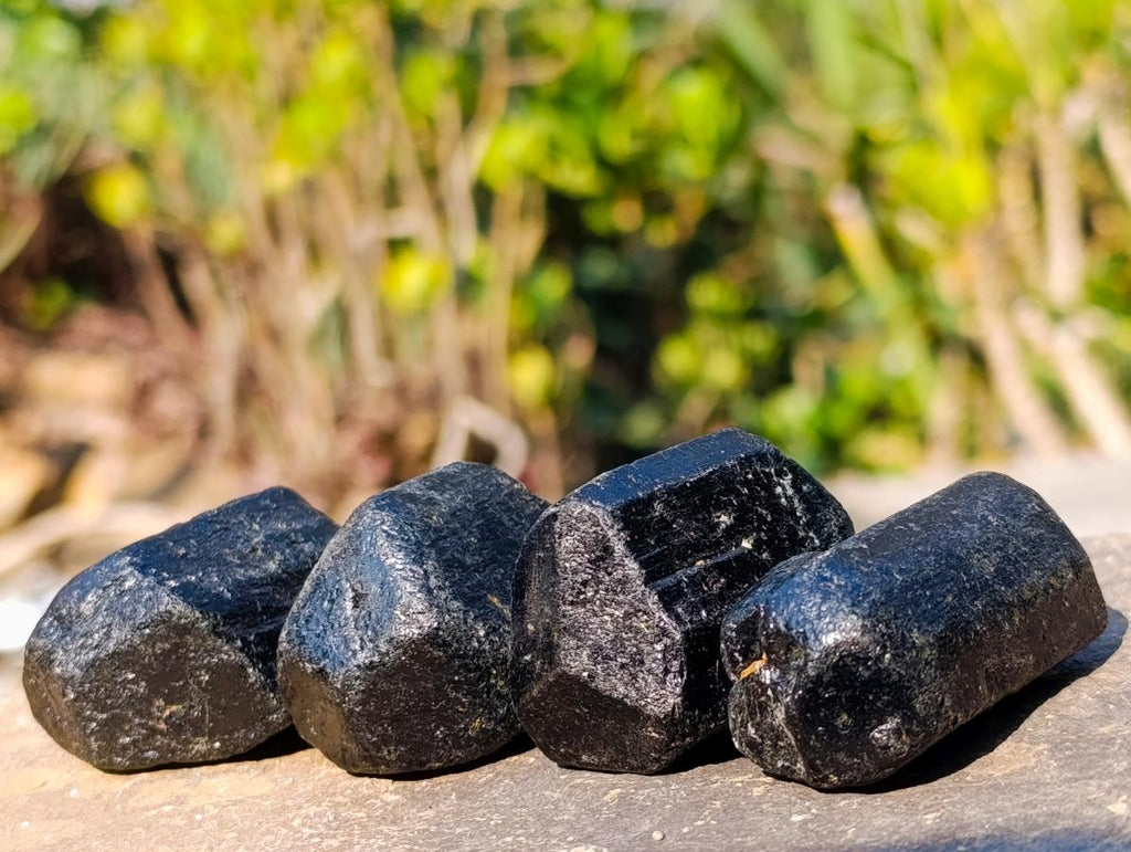 Natural Schorl Black Tourmaline Crystals x 111 From Zimbabwe - Toprock Gemstones and Minerals 