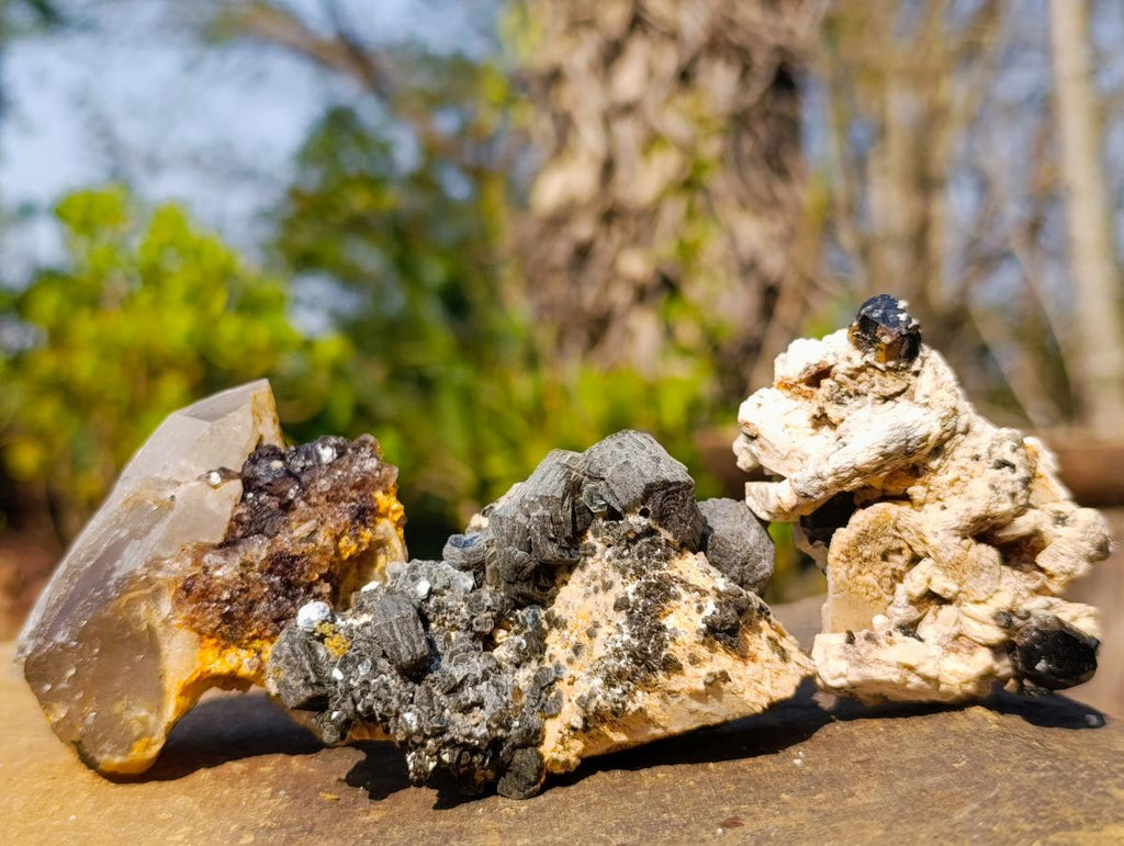 Natural Mix of Mineral Specimens x 38 From Namibia - Toprock Gemstones and Minerals 