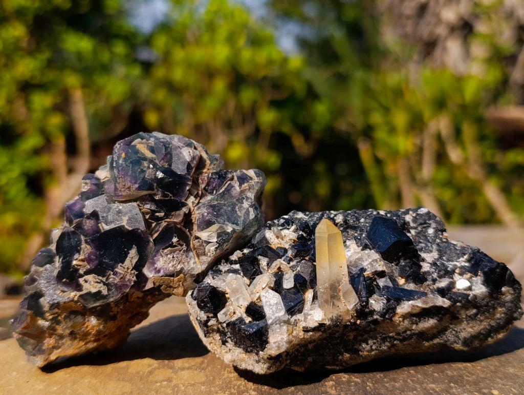 Natural Mix of Mineral Specimens x 38 From Namibia - Toprock Gemstones and Minerals 