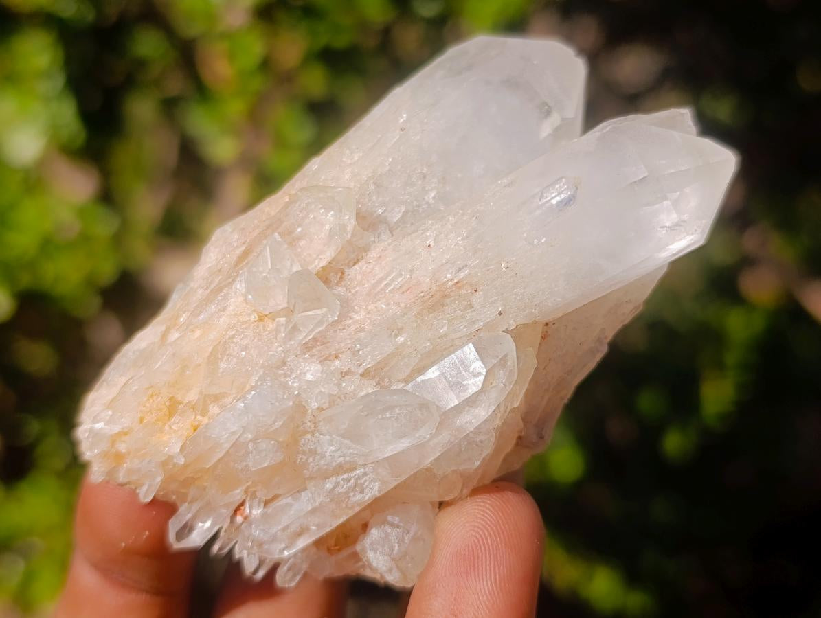 Natural Malagasy Quartz Clusters x 6 From Madagascar - Toprock Gemstones and Minerals 