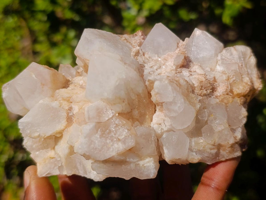 Natural Malagasy Quartz Clusters x 6 From Madagascar - Toprock Gemstones and Minerals 