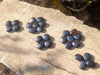 Polished Mini Black Tourmaline Jewellery Size Free Forms x 35 From Madagascar - Toprock Gemstones and Minerals 