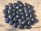 Polished Mini Black Tourmaline Jewellery Size Free Forms x 35 From Madagascar - Toprock Gemstones and Minerals 