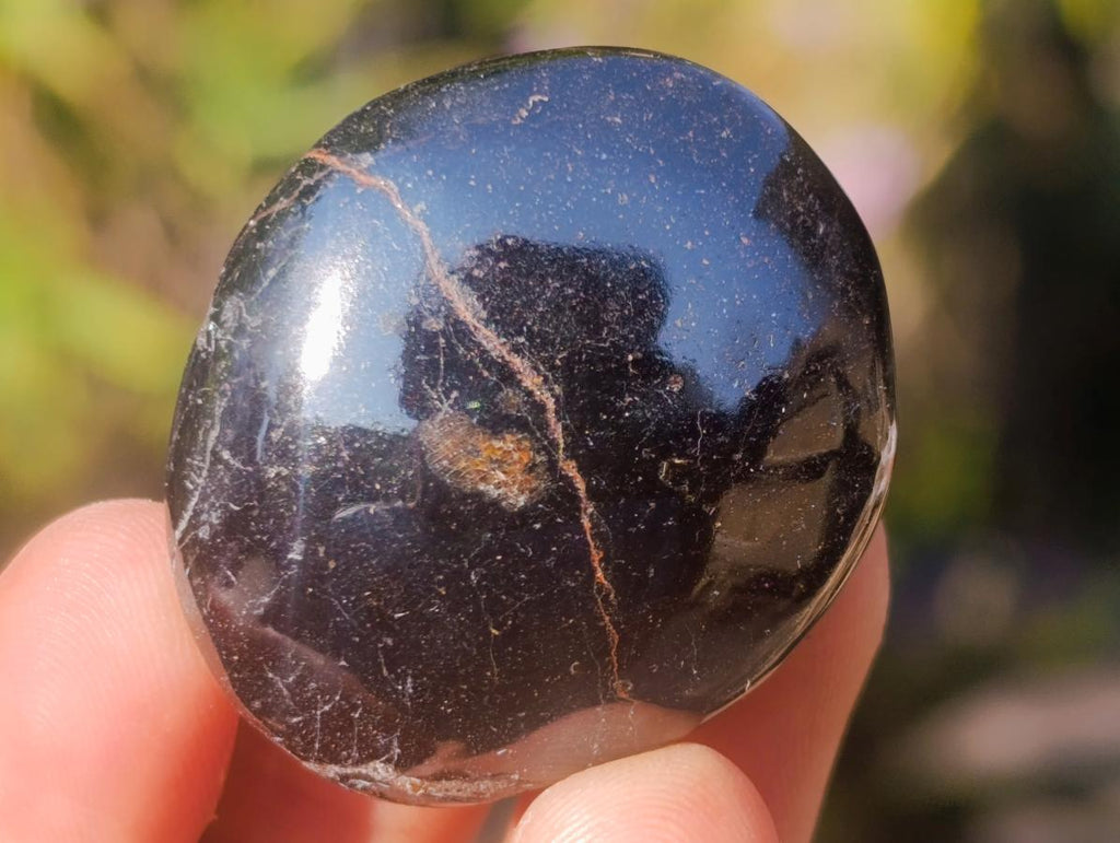 Polished Mini Black Tourmaline Jewellery Size Free Forms x 35 From Madagascar - Toprock Gemstones and Minerals 