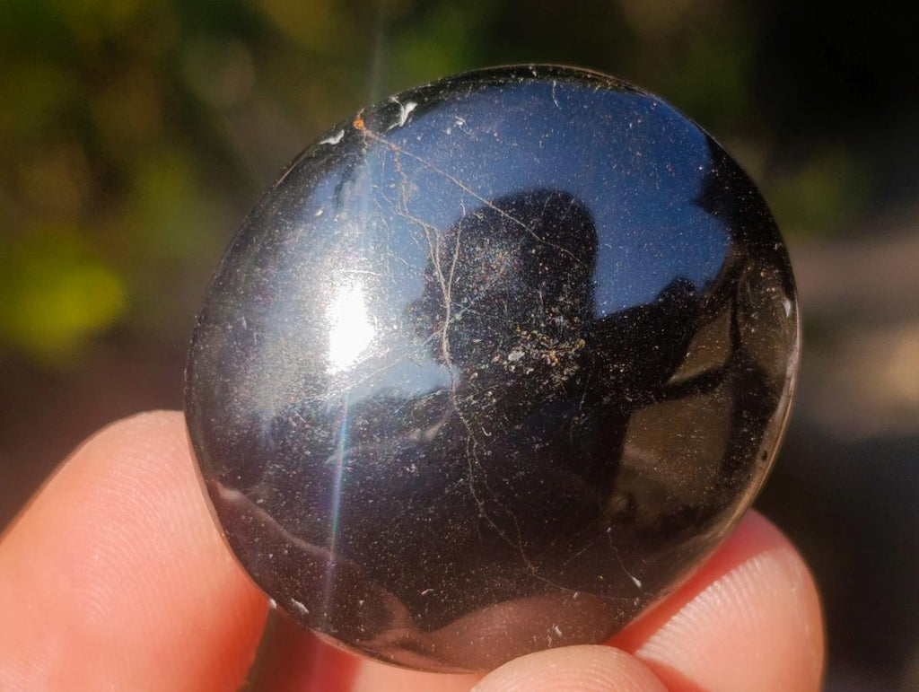 Polished Mini Black Tourmaline Jewellery Size Free Forms x 35 From Madagascar - Toprock Gemstones and Minerals 